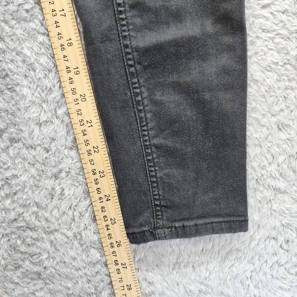 Boden Womens Black Jeans The Brighton Biker Skinny Size 6 Zipper Pockets - Picture 8 of 13